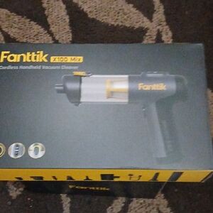 Cordless Handheld Vacuum Cleaner - Black and Yellow